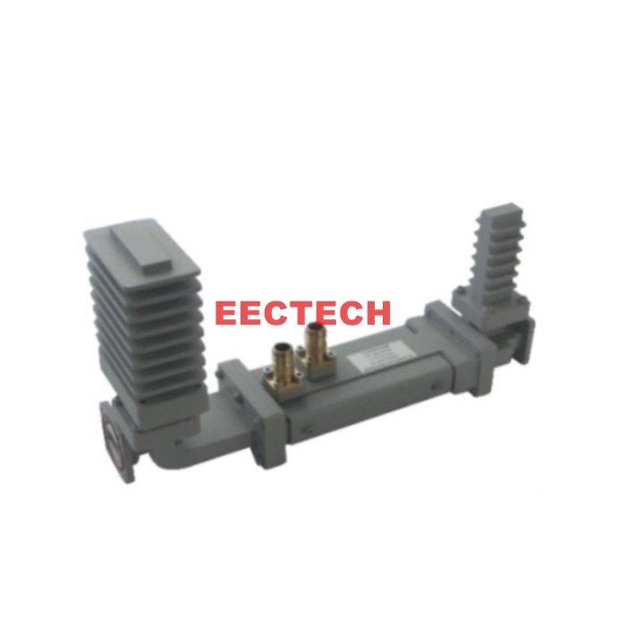 High Power Waveguide Differential Phase Shift Isolator, Waveguide